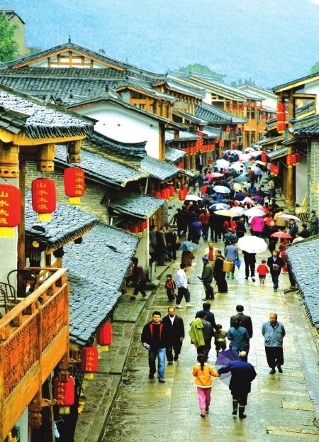 四川：蜀道昭化古城 山水天生太極