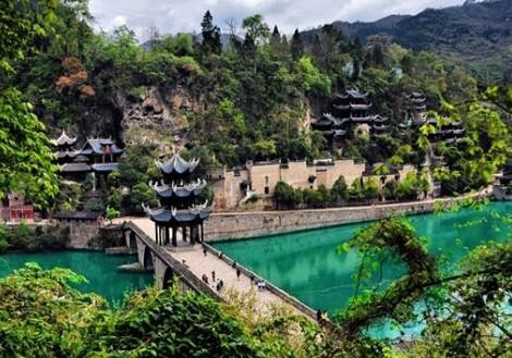鎮遠古鎮：古城酷似太極圖