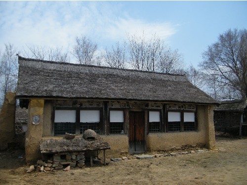 赫圖阿拉老城遺址的古建築