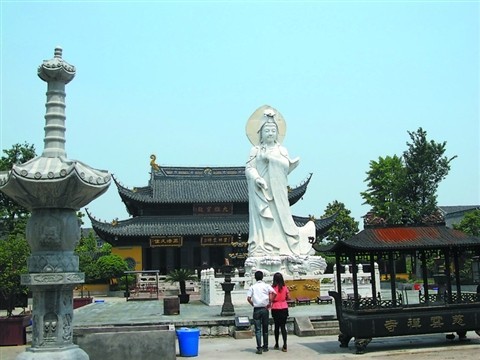 震澤古鎮古寺橋塔美如畫