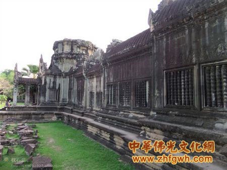 柬埔寨吳哥窟的寺廟古跡