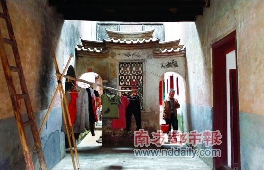 老房子，生活氣息濃郁