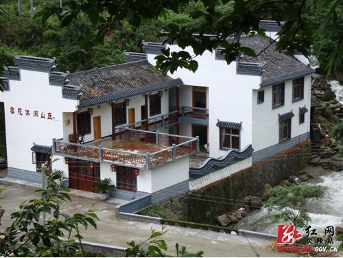 全縣最大農家樂——密花生態園