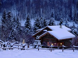 純淨浪漫夢幻雪國 