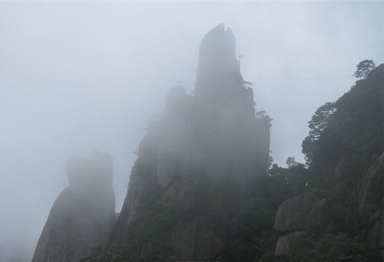 雲霧中的美景