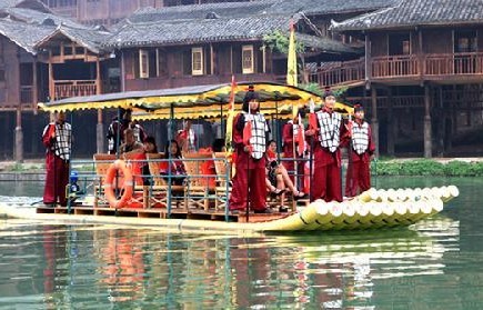 大明邊城旅游一景