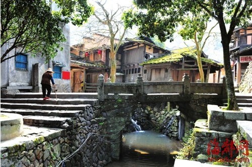 小橋、流水、人家，清幽的環境仿佛可以讓時光慢下來