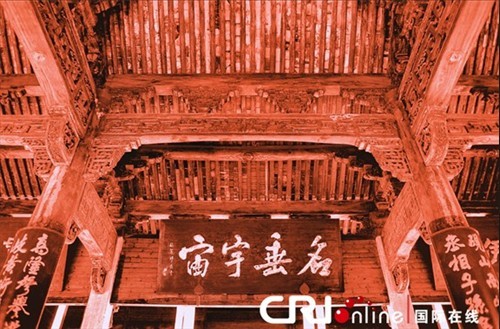 丞相祠堂梁架