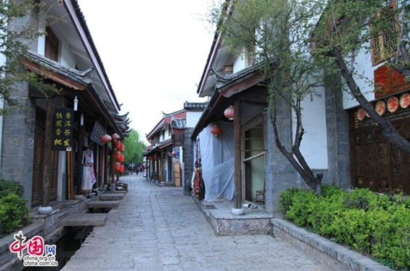 清淨樸實的街道