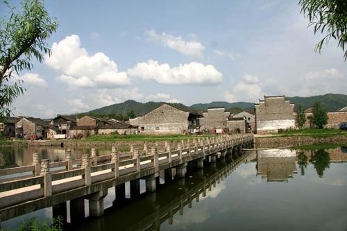 江西樂安縣流坑古村