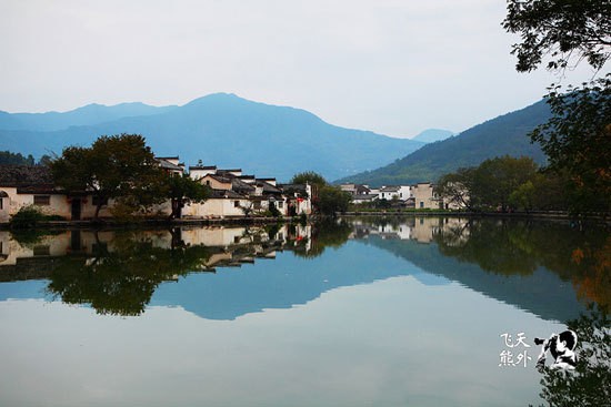 靜如畫面的山水