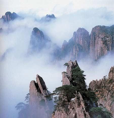 中國最為勾魂美景--黃山雲海