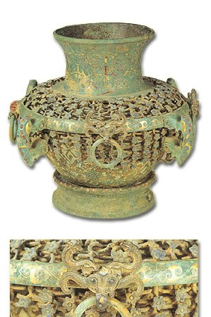 重金絡壺(戰國)