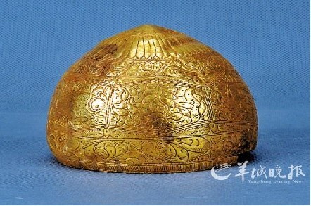 這件鎏金器是西亞舶來品