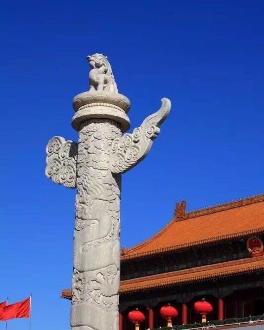 天安門南面華表