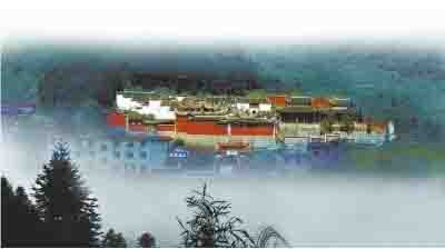 古田臨水宮全景