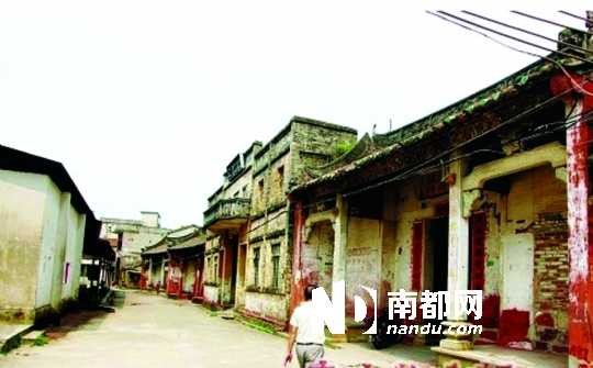 企石江邊村仍保留很多古建築