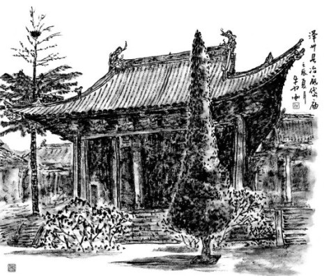 山西古代建築精華之岱廟謎雲