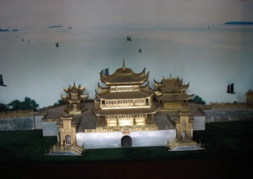 岳陽樓模型圖