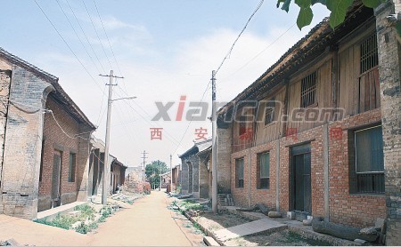 曾經繁華的杜曲老街，如今已變得十分寧靜