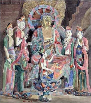 五台山佛光寺佛像