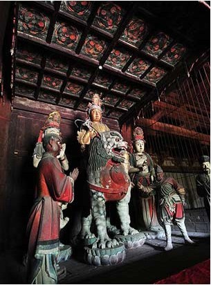 五台山佛光寺佛像