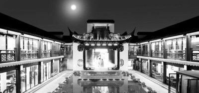 大板巷54號內的古戲台