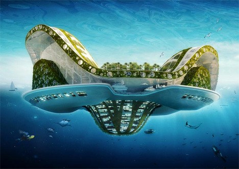 海上漂浮生態城市
