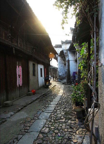 章渡古村