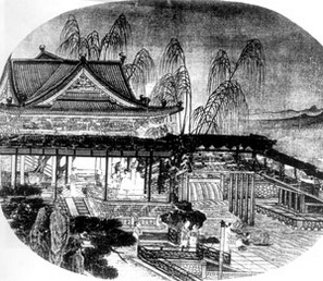 北京 金陵碑亭 古建築