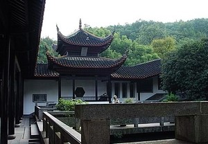 中山 龍山書院 古建築