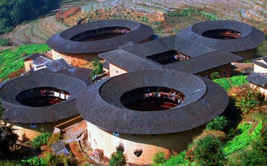 福建土樓建築群村落