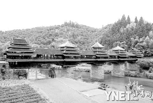 三江侗寨風雨橋