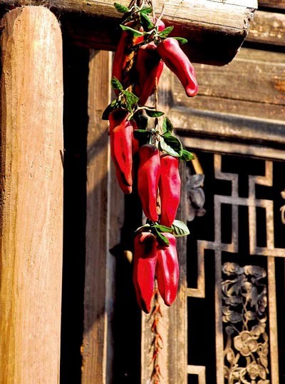 豆豉辣椒醬、話梅都是黃姚的特色小吃 F9.0，1/80秒，ISO250