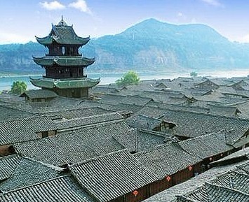 五一四川周邊漫游蜀中五古鎮