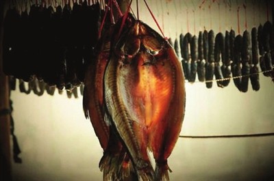 安昌魚干、臘腸