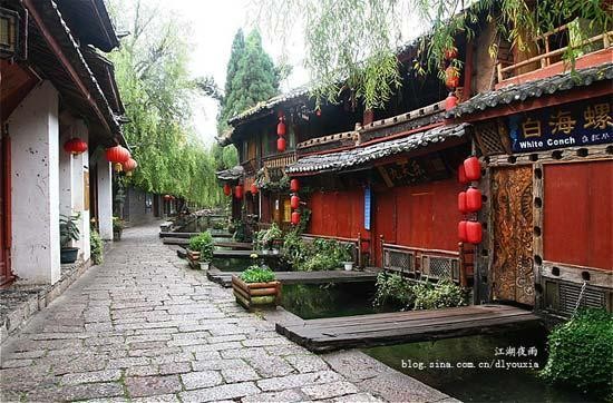 麗江街景(圖：江湖夜雨)