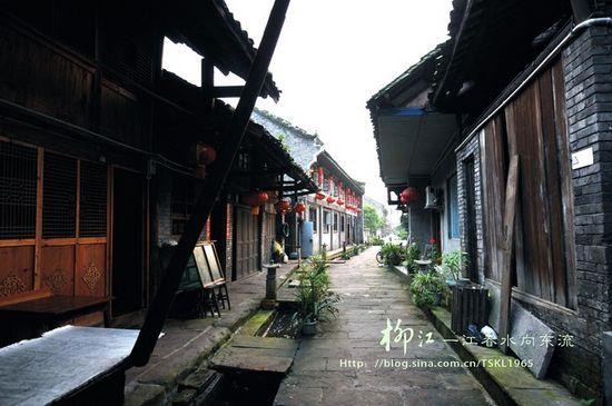 清晨的古鎮