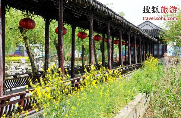 錦溪古鎮秀美風景