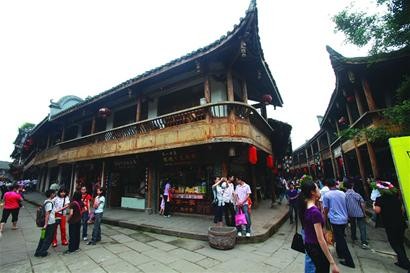 黃龍溪古鎮去了就不想離開(組圖)
